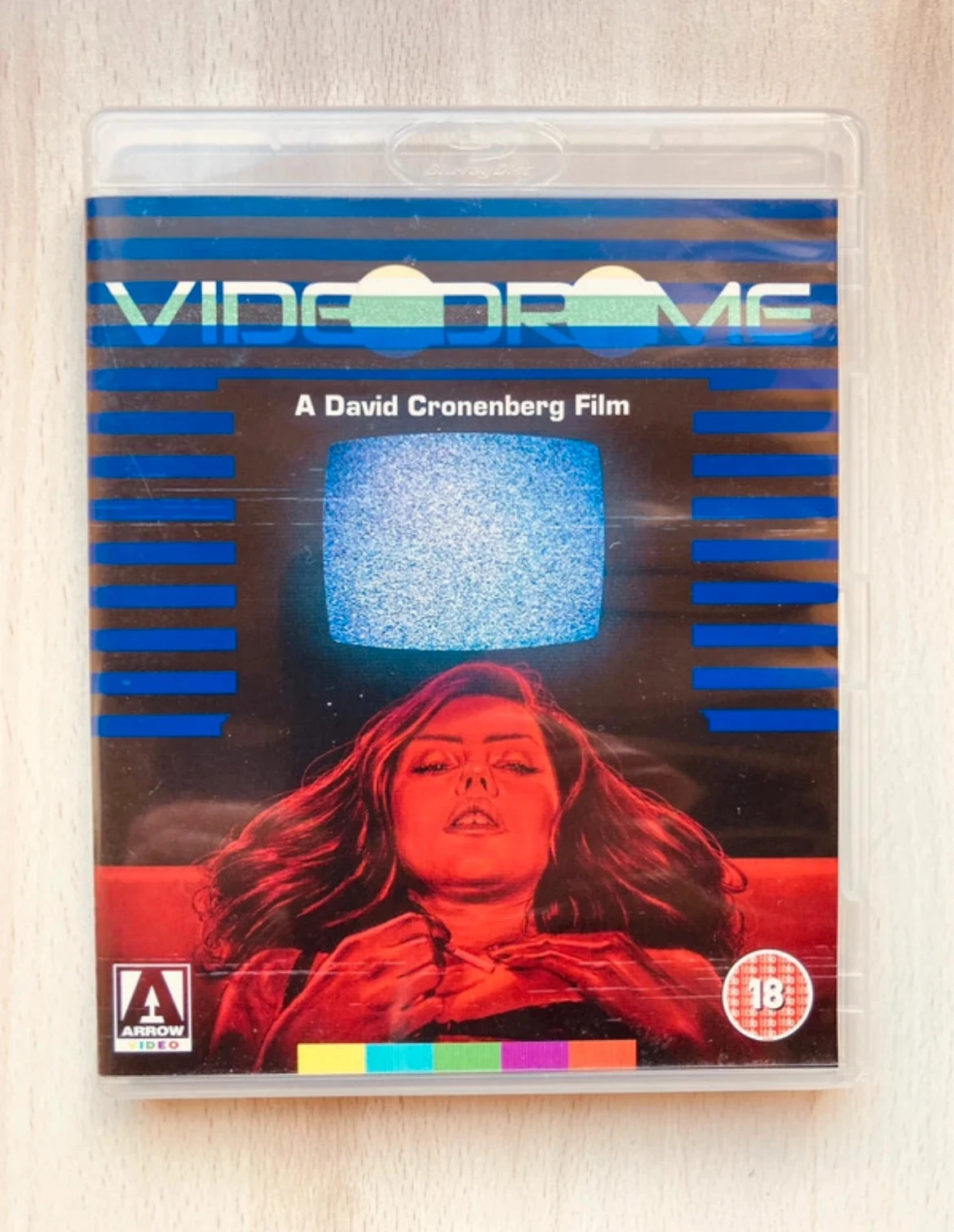 Blu-ray Videodrome de David Cronenberg édition Arrow.